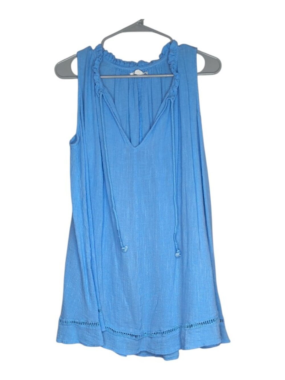 O'neill Light Blue Sleeveless Tikal Cover Up Women's Size Small - Picture 2 of 14
